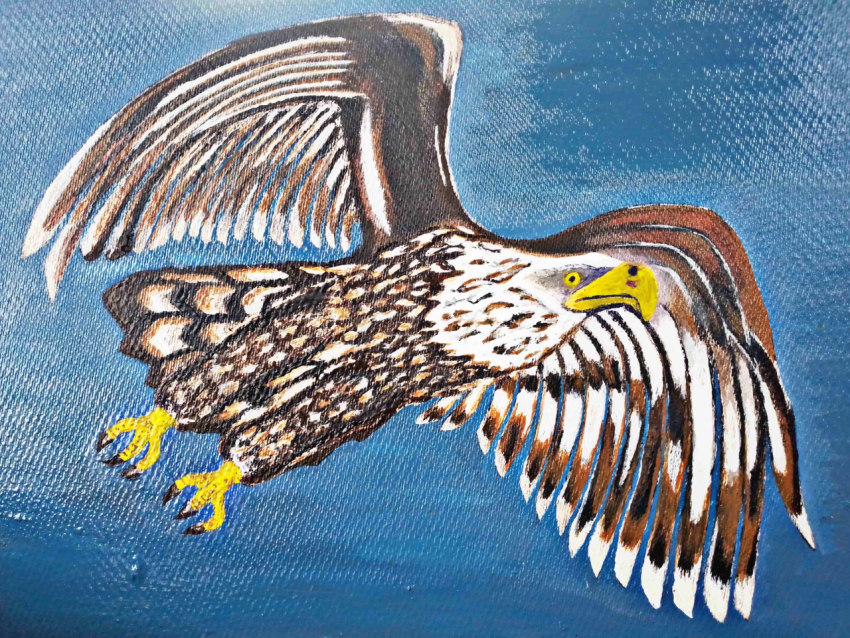 African Eagle " Hungwe Totem"