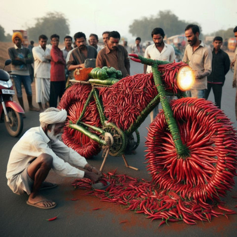 Red Chilli's Bike