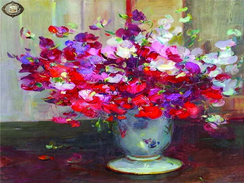 vase of roses