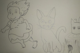 Ghibli  easy drawing