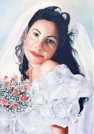 Titolo:  Ritratto di sposa  cm. 50x70